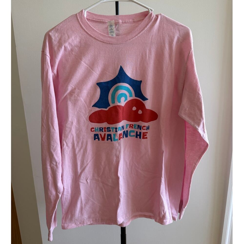 Christian French Pink Long Sleeve Tour T Shirt